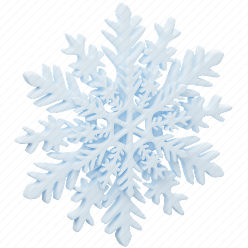 Snowflake, winter, christmas, xmas, decoration, ornament, holiday 3D illustration - Download on Iconfinder