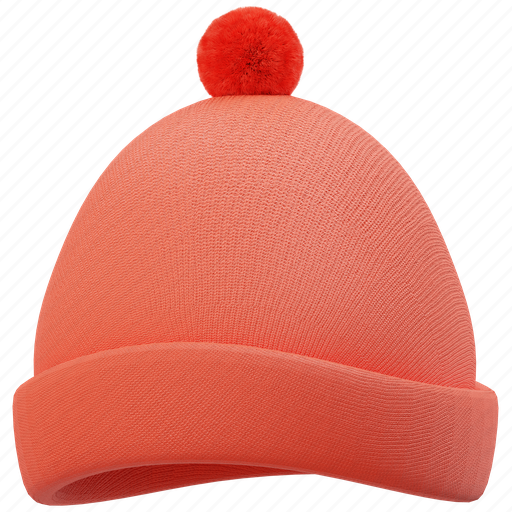 Winter hat, beanie, winter, christmas, xmas, ornament, holiday 3D illustration - Download on Iconfinder