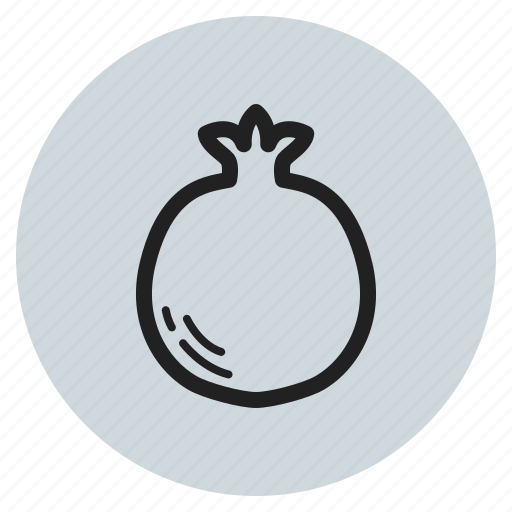 Winter, vegetables, fruits, pomegranate icon - Download on Iconfinder