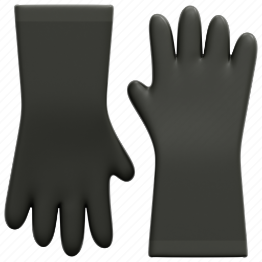 Winter, gloves, clothes, mittens, glove, clothing, 3d 3D illustration - Download on Iconfinder