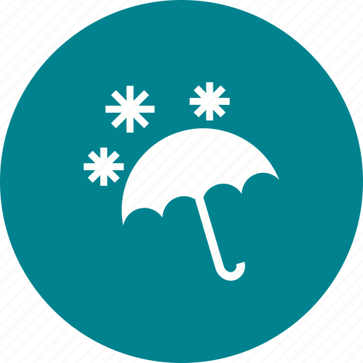 Christmas, cold, forest, snow, umbrella, white, winter icon - Download on Iconfinder