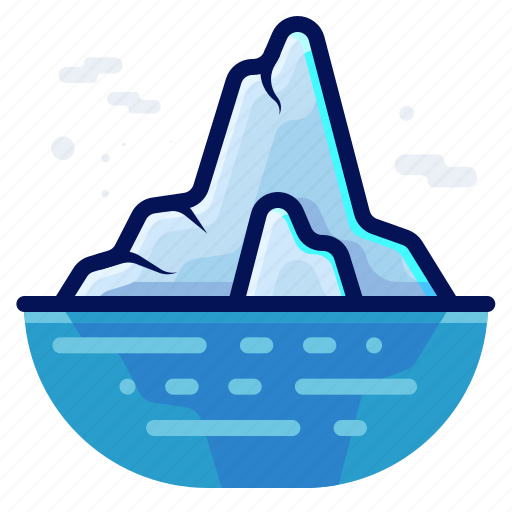 Cold, iceberg, weather, winter icon - Download on Iconfinder