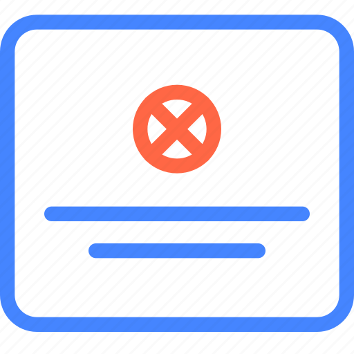 Ban, form, page, prototype, wireframe icon - Download on Iconfinder