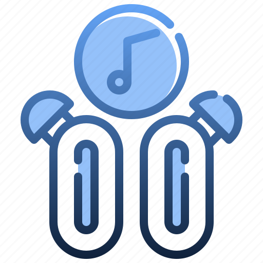 Music, earphone, device, earbuds, sound, wireless icon - Download on Iconfinder