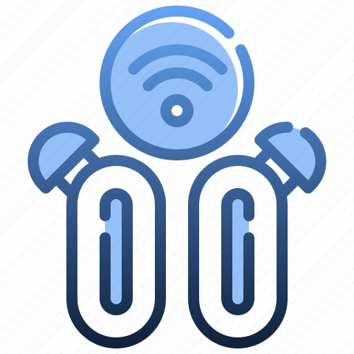 Wireless, earphone, device, earbuds, sound icon - Download on Iconfinder