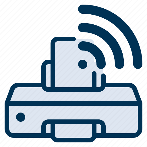 Network, remote, work, printer icon - Download on Iconfinder