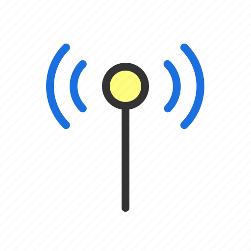 Antenna, communication, network, signal, wifi, wireless icon - Download on Iconfinder
