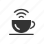 cafe, coffee, communication, cup, network, wifi, wireless 