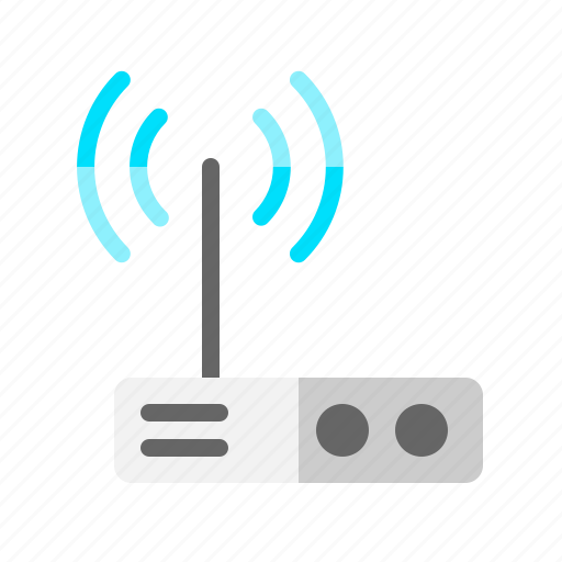 Communication, network, router, signal, wifi, wireless icon - Download on Iconfinder