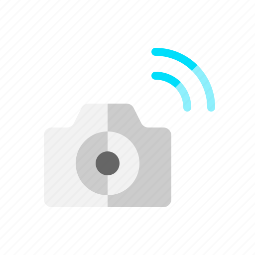 Camera, communication, dslr, network, signal, wifi, wireless icon - Download on Iconfinder