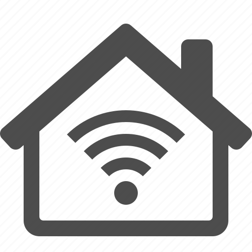 Home, house, wi-fi, wifi, wireless icon - Download on Iconfinder