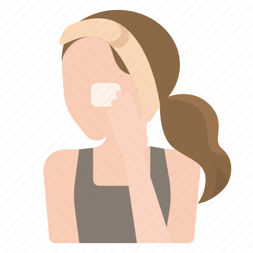 Woman, beauty, cleanser, makeup, remover, eye, cleansing icon - Download on Iconfinder