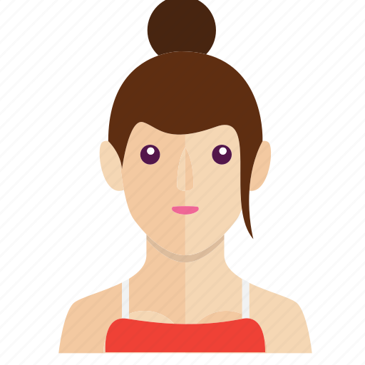 Avatar, girl, head, smile, woman icon - Download on Iconfinder