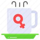 tea cup, coffee breaks, female, cup, hot drink, female symbol