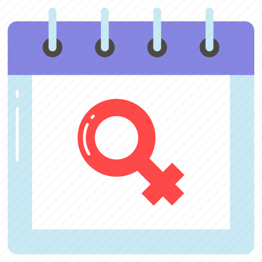 Calendar, empowerment, women, feminism, schedule icon - Download on Iconfinder
