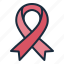 ribbon, sign, woman, female, feminism 