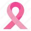 ribbon, cancer, health, issue, sign, badge, womans 