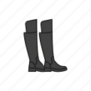 hessian, boots
