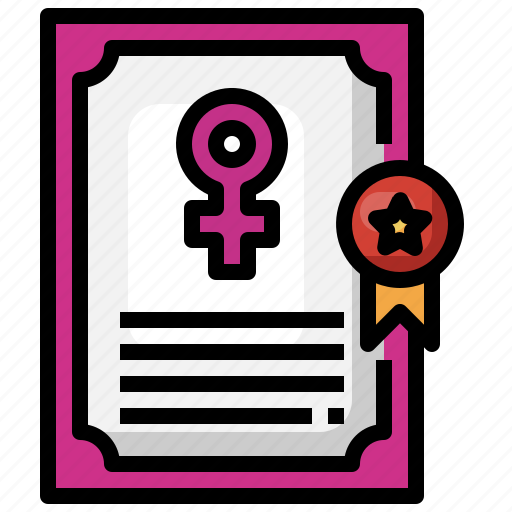 Degree, womens, day, feminism, education, woman icon - Download on Iconfinder