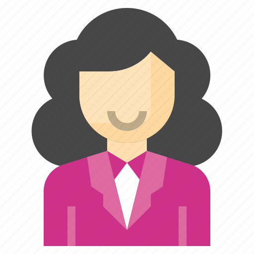 Businesswoman, female, girl, avatar icon - Download on Iconfinder