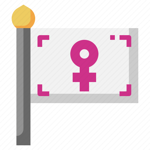 Female, flags, womens, day, venus icon - Download on Iconfinder