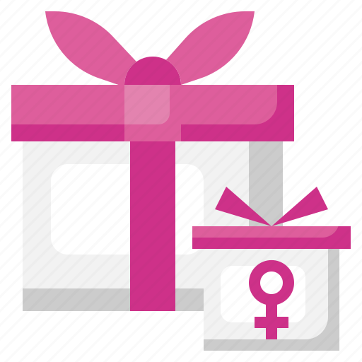 Gift, womens, day, box, present, woman icon - Download on Iconfinder