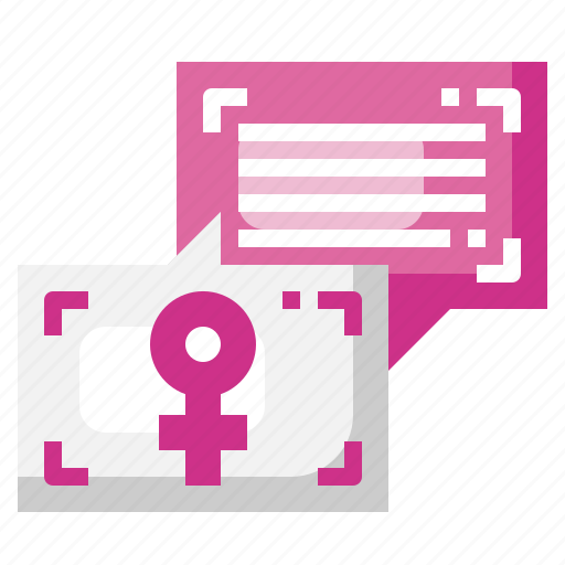 Speech, chat, talking, womanfeminism icon - Download on Iconfinder