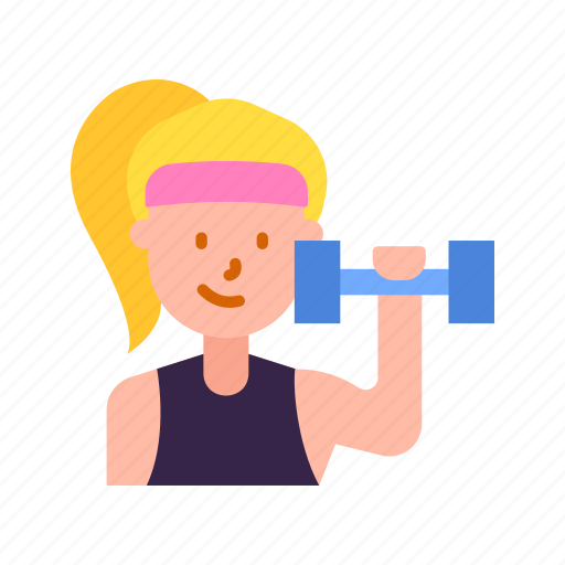 - woman fitness, exercise, training, fitness, workout, woman, female icon - Download on Iconfinder