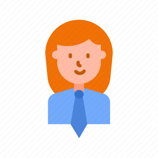 - woman business, people, finance, girl, character, avatar, happy icon - Download on Iconfinder