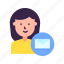 - woman with envelope, letter, email, mail, envelope, women, femela, message 