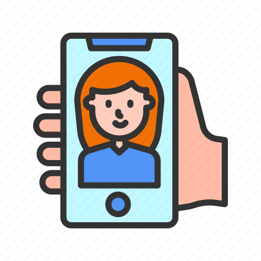 - woman taking selfie, selfie, photo, smartphone, taking-selfie, taking, phone icon - Download on Iconfinder