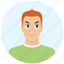 avatar, boy, expression, man, person, profile, user 