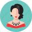 avatar, elegant woman, user 