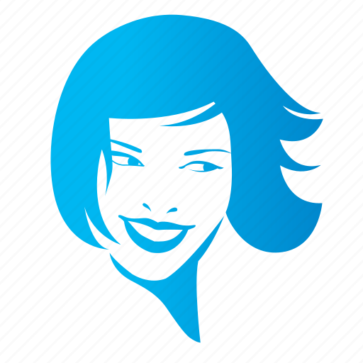 Chick, face, female, girl, lady, smile, woman icon - Download on Iconfinder
