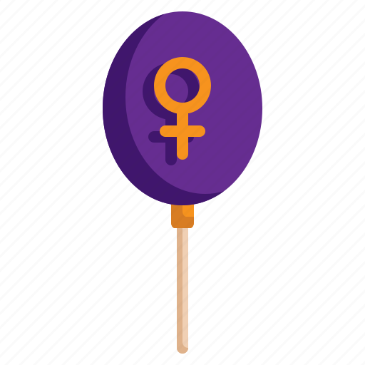 Balloon, day, female, gender, women icon - Download on Iconfinder