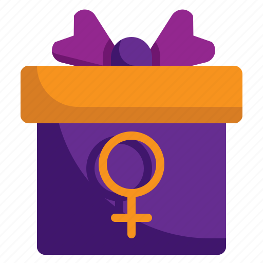 Box, day, gender, gift, surprise, women icon - Download on Iconfinder