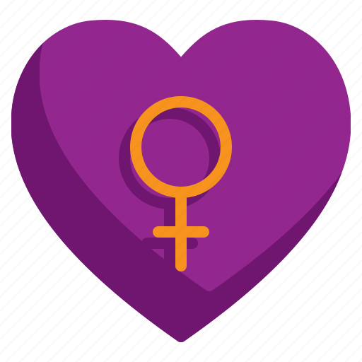 Empowerment, gender, heart, love, shape icon - Download on Iconfinder