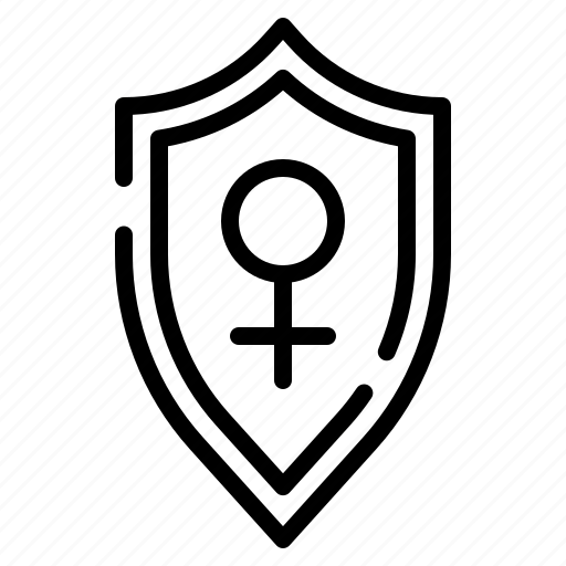 Female, protect, protection, security icon - Download on Iconfinder