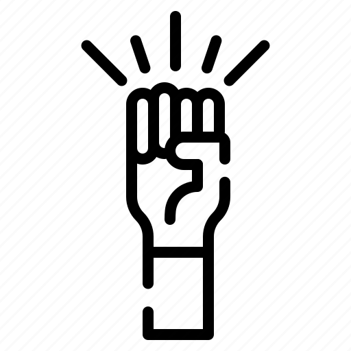 Fist, hand, power, protest, teamwork icon - Download on Iconfinder