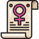 human, rights, legal, certificate, womens, equity, document