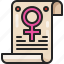 human, rights, legal, certificate, womens, equity, document 