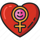 women, female, heart, love, gender
