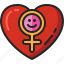 women, female, heart, love, gender 