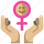 feminism, woman, female, gender, girl, hand, feminist 