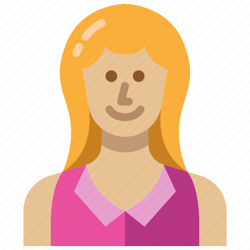 Woman, female, avatar, profile, girl, person, teenager icon - Download on Iconfinder