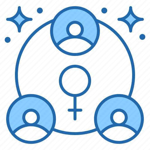 Community, female, girls, people, society icon - Download on Iconfinder