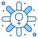 female, symbol, sign, stamp, woman, gender