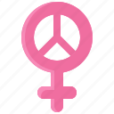 woman, celebrate, peace, peaceful, feminism