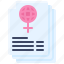 woman, celebrate, feminist, document, paper 