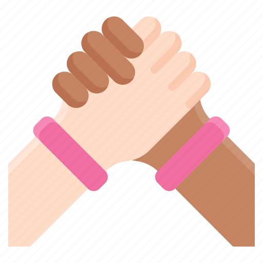 Woman, celebrate, deal, team, coll, shaking hand, holding icon - Download on Iconfinder